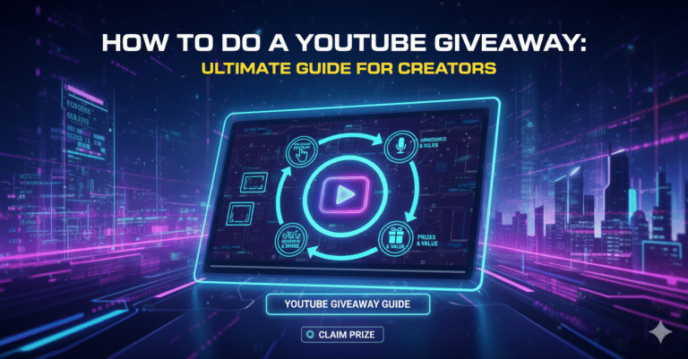 How to Do a YouTube Giveaway