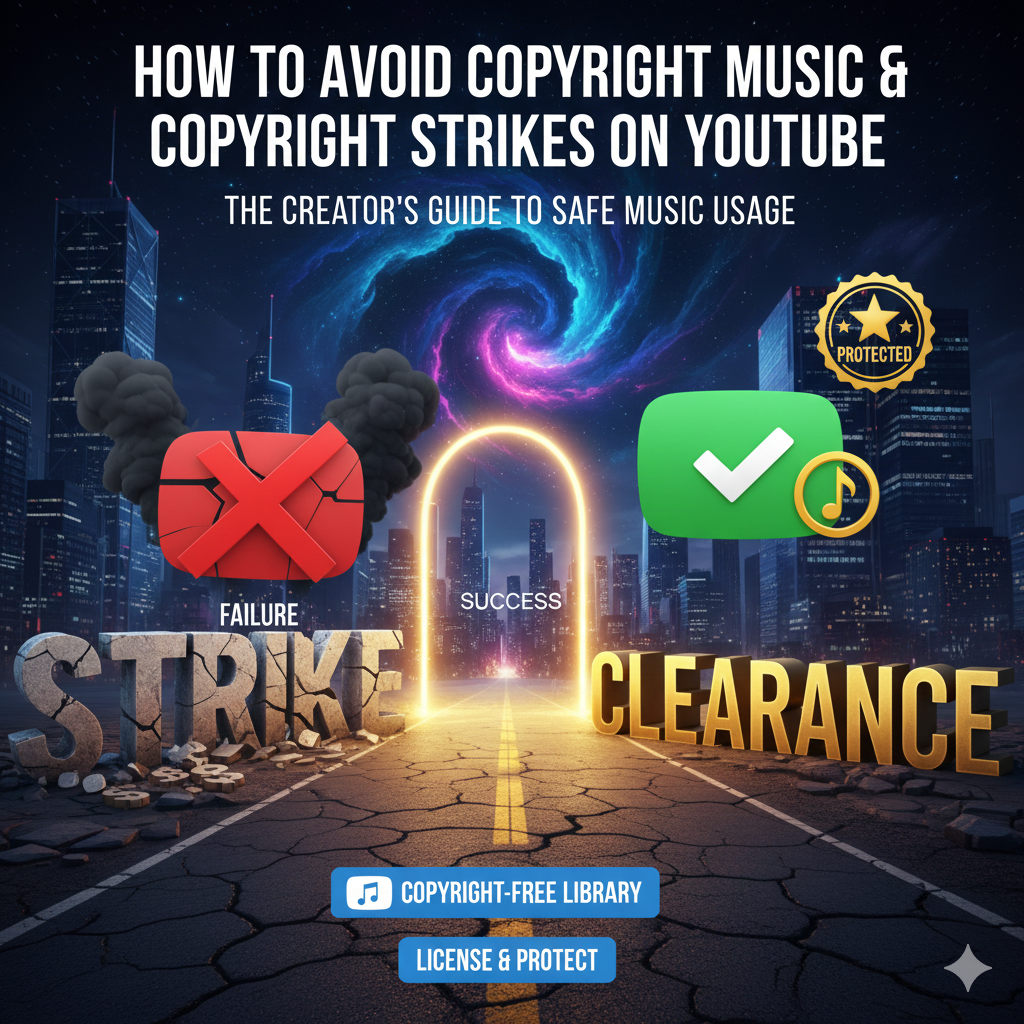 How to Avoid Copyright Music and Copyright Strikes on YouTube