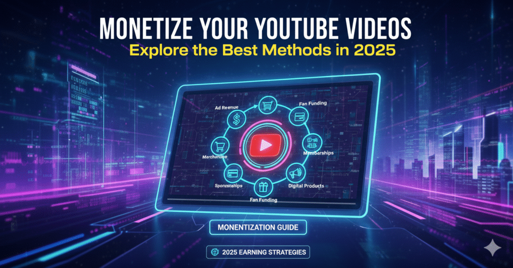 Monetize Your YouTube Videos: Explore the Best Methods in 2025