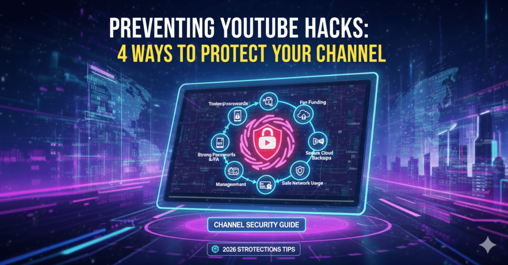 Preventing YouTube Hacks: 4 Ways to Protect Your Channel