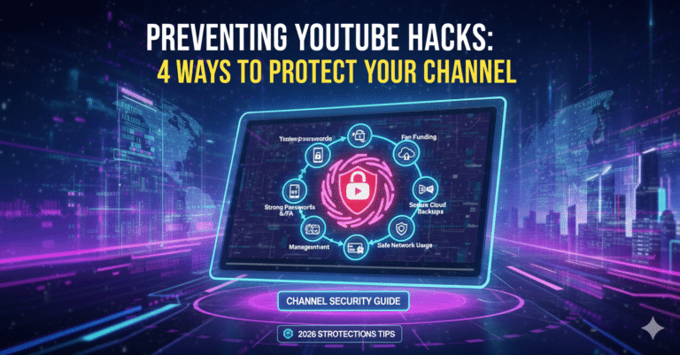 Preventing YouTube Hacks: 4 Ways to Protect Your Channel