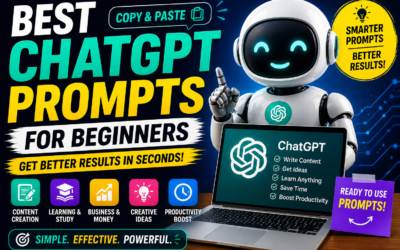 Best ChatGPT Prompts for Beginners (Copy & Paste)