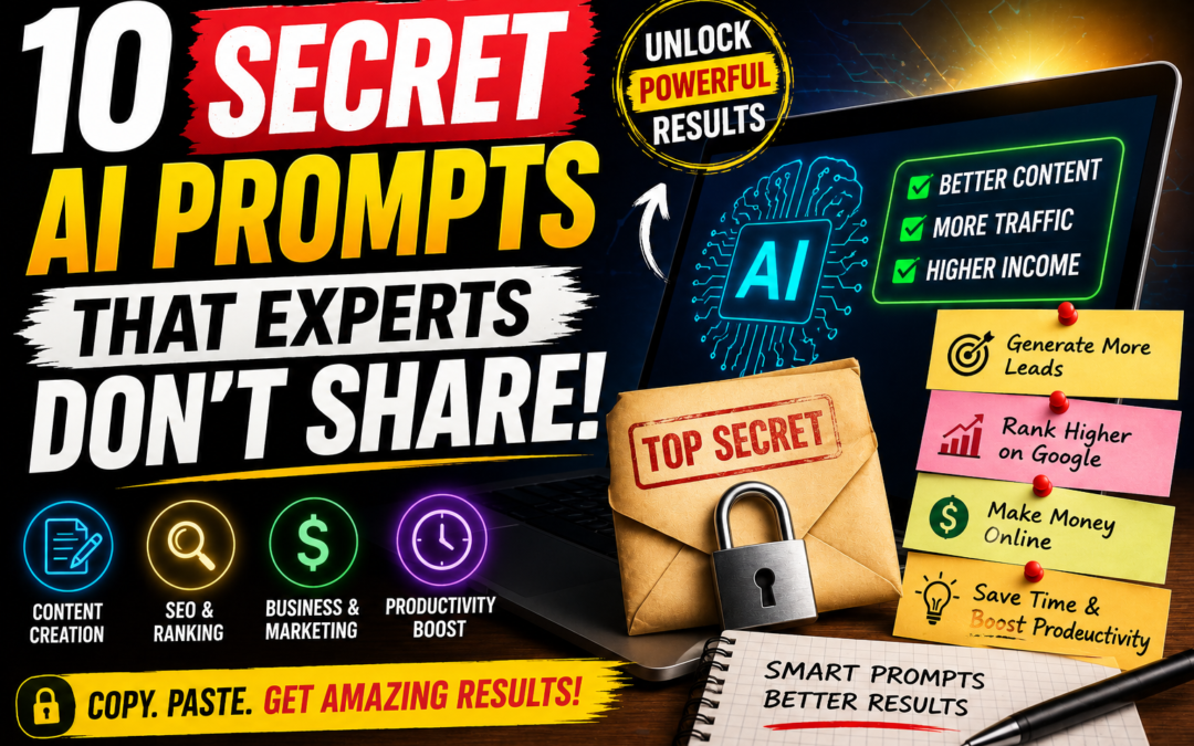 10 Secret AI Prompts That Experts Don’t Share