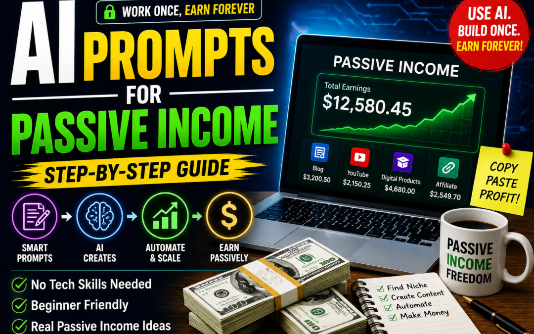 AI Prompts for Passive Income (Step-by-Step Guide)